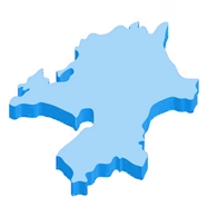 福岡県地図