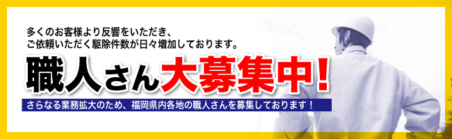 スタッフ・職人さん募集